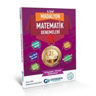 6. Sınıf Madalyon 20li Matematik Denemeleri-Gezegen Yayınları