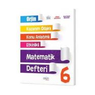 6. Sınıf Matematik Akıllı Defter Orjin Yayınları