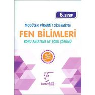 6.Sınıf Modüler Piramit Sistemiyle Fen Bilimleri MPS Konu Anlatımı ve Soru Çözümü Karekök Yayınları