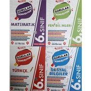 6. Sınıf Sorular Konuşuyor 4'lü Soru Bankası Seti-Pruva Akademi Yayınları