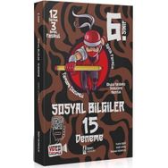 6. Sınıf Sosyal Bilgiler 15 Deneme - İsem Yayınları