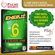6. Sınıf Sosyal Bilgiler Enerji Denemeleri - Palme Yayınları