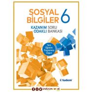 6 Sınıf Sosyal Bilgiler Kazanım Odaklı Soru Bankası Tudem Yayınları