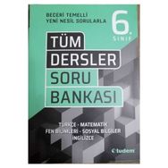 6. Sınıf Tüm Dersler Soru Bankası Yeni Nesil Tudem Yayınları