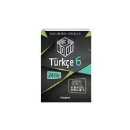 6. Sınıf Türkçe 3 Boyut Yeni Nesil Sorularla-Tudem Eğitim Yayınları