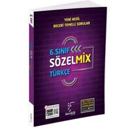 6.Sınıf Türkçe Sözel Mix Soru Bankası Karekök Yayınları