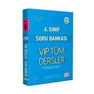 6. Sınıf VIP Tüm Dersler Mavi Kitap Soru Bankası - Editör Yayınları