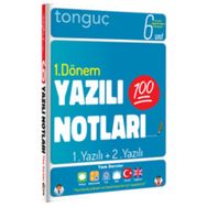 6. Sınıf Yazılı Notları 1. Dönem 1 ve 2. Yazılı-Tonguç Yayınları
