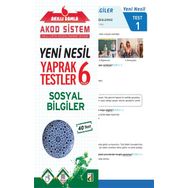 6. Sınıf Yeni Nesil Akıllı Damla Sosyal Bilgiler Yaprak Testler-Damla Yayınları