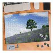 621 Dağdaki Ağaç Manzara 240 Parça Puzzle Yapboz Tablo