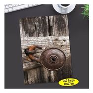 62101699 Eskitme Tahta Kapıda Kilit 240 Parça Puzzle Yapboz