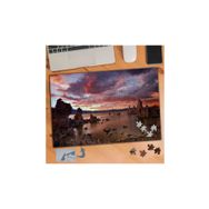 623 Taş Kalıntılar Pembe Gökyüzü 240 Parça Puzzle Yapboz Tablo