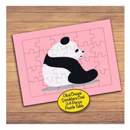 62841 Sevimli Minik Panda 24 Parça Çocuklara Özel Yapboz Tablo