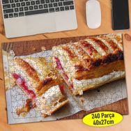 63613 Viyana Usulü Strudel Turta Yiyecek 240 Parça Puzzle Yapboz