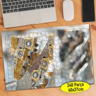 64004612 CNC Elmas Kesim Takım Tezgahı 240 Parça Puzzle Yapboz