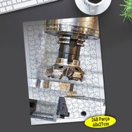 64052380 CNC Elmas Kesim Takım Tezgahı 240 Parça Puzzle Yapboz