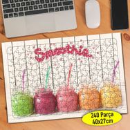 64994 Smoothie Meyveli Soğuk İçecekler 240 Parça Puzzle Yapboz