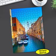 65100525 Venedik Nehir Manzarası 240 Parça Puzzle Yapboz