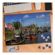 659 Çöldeki Akan Sular Taşlar 240 Parça Puzzle Yapboz Tablo