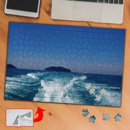 67860 Denizde Geride Kalan Dalga 240 Parça Puzzle Yapboz Tablo