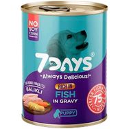 7 Days Balıklı 415 gr Konserve Yavru Köpek Maması
