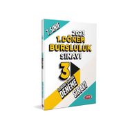 7. Sınıf 1. Dönem Bursluluk Sınavı Tamamı Çözümlü 3 Fasikül Deneme Sınavı - Data Yayınları