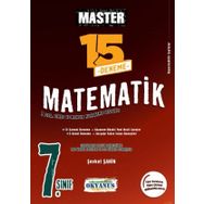 7. Sınıf 15 Matematik Master Denemesi - Okyanus Yayınları