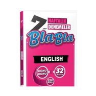 7.Sınıf Bla Bla 32 Haftalık İngilizce Denemeleri Günay Yayıncılık