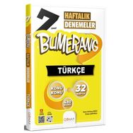 7. Sınıf Bumerang Haftalık Türkçe Denemeleri-Günay Yayınları