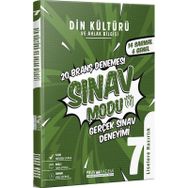 7. Sınıf Din Kültürü ve Ahlak Bilgisi Deneme Pruva Akademi