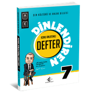 7. Sınıf Din Kültürü ve Ahlak Bilgisi Dinlendiren Defter Eker Test Yayınları