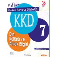 7. Sinif Din Kültürü ve Ahlak Bilgisi Haftalık Kazanım Kavrama Denemeleri - Kurmay Yayınları