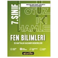 7. Sınıf Fen Bilimleri 32 Haftalık Kazanım Denemeleri Startfen Yayınları