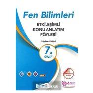 7. Sınıf Fen Bilimleri Etkileşimli Konu Anlatım Föyleri 4 Adım Yayınları
