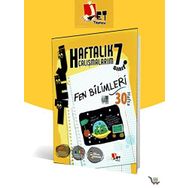 7. Sınıf Fen Bilimleri Haftalık Çalışmalarım-Batı Akademi Yayınları