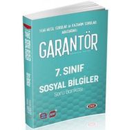 7. Sınıf Garantör Sosyal Bilgiler Soru Bankası Data Yayınları