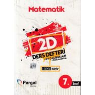 7. Sınıf Matematik 2D Ders Defteri Kollektif Pergel Yayınları