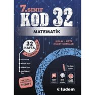 7. Sınıf Matematik Kod 32 Tekrar Testleri Tudem Yayınları