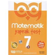 7. Sınıf Matematik Yaprak Test Nitelik Yayınevi