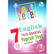 7. Sınıf Next Level English Test Booklet Yaprak Test Palme Yayınları