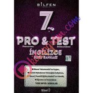 7. Sınıf Pro & Test İngilizce Soru Bankası - Bilfen Yayınları
