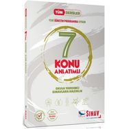 7. Sınıf Tüm Dersler Konu Anlatımlı Sınav Yayınları