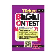 7. Sınıf Türkçe Bilgili Ön Test-Sadık Uygun Yayınları