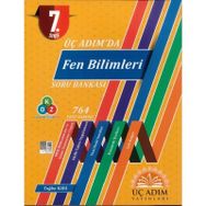 7.Sınıf Üç Adım'da Fen Bilimleri Soru Bankası-3 Adım Yayınları