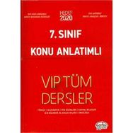 7. Sınıf VIP Tüm Dersler Konu Anlatımlı Kırmızı Editör Yayınları