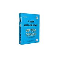 7. Sınıf VİP Tüm Dersler Konu Anlatımlı Mavi Kitap - Editör Yayınları