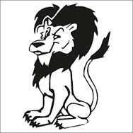 70 cm Aslan Alaska Folyo Sticker