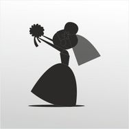 70 cm Çiçek Atma Folyo Sticker