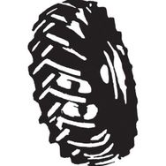 70 cm Kamyon Lastiği Folyo Sticker