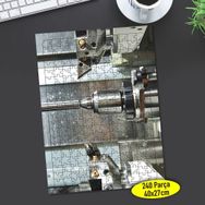 70322355 CNC Elmas Kesim Takım Tezgahı 240 Parça Puzzle Yapboz